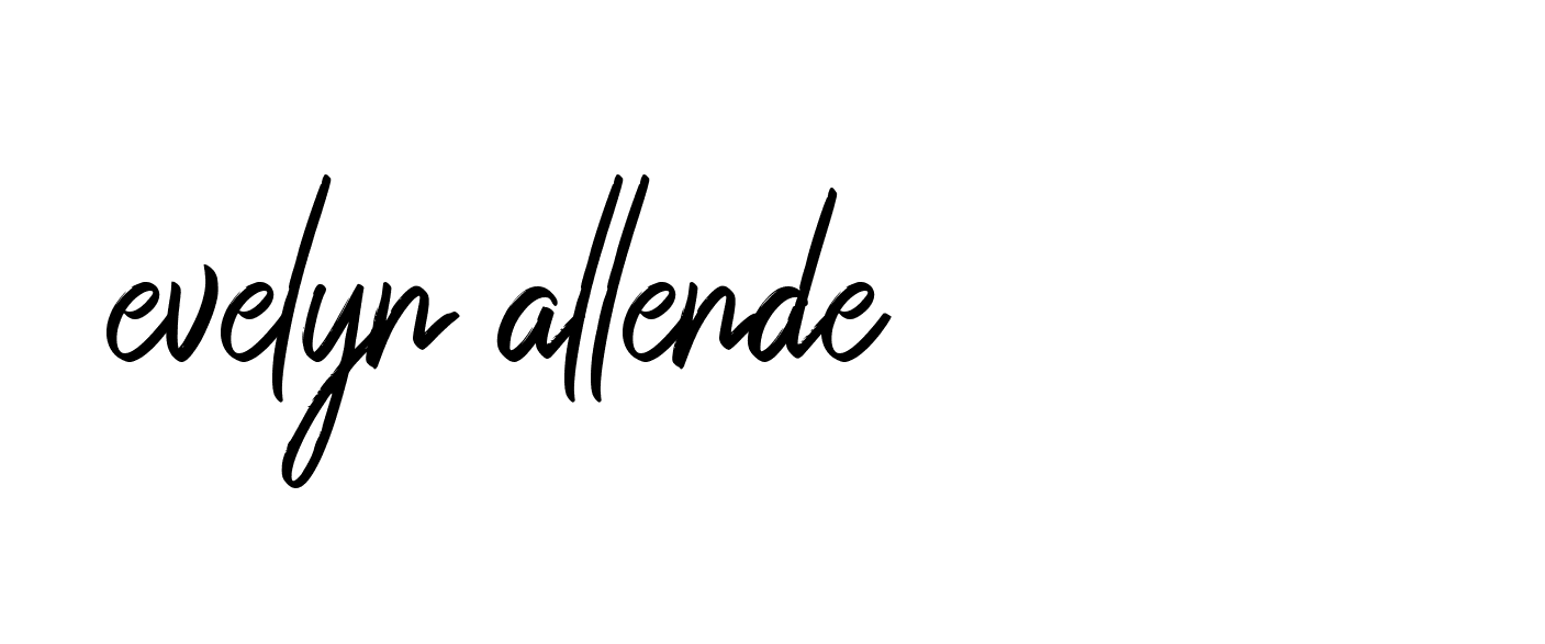 Signature of evelyn-allende