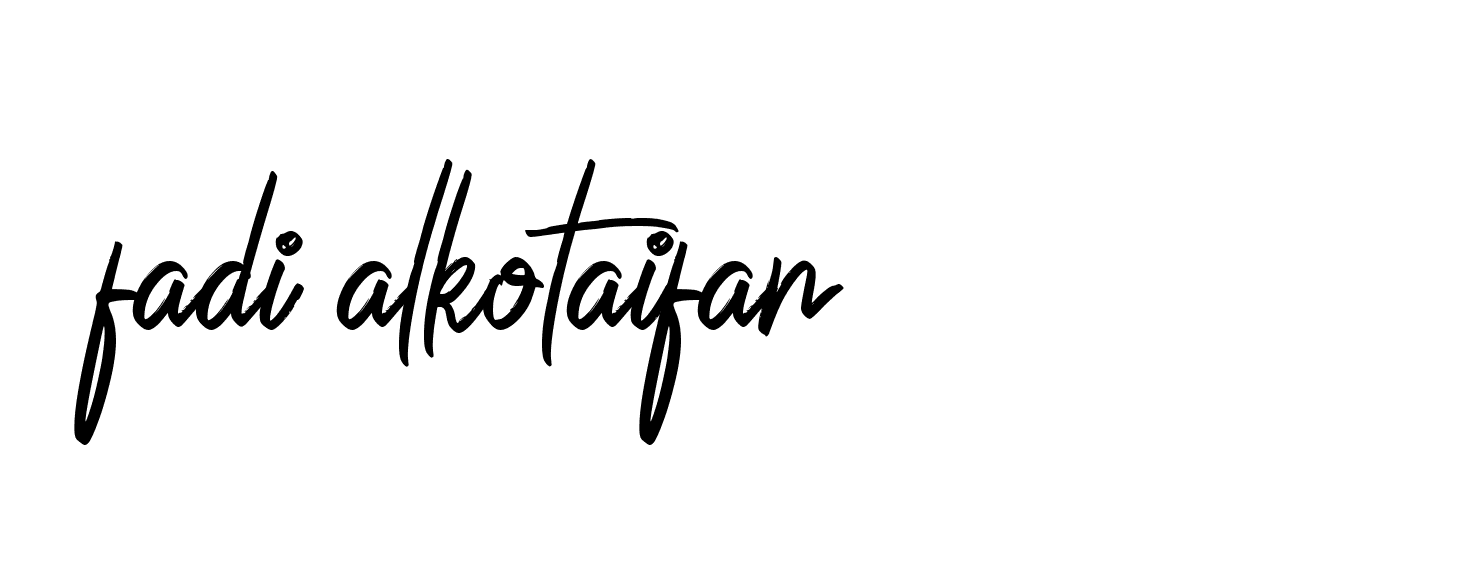 Signature of fadi-alkotaifan