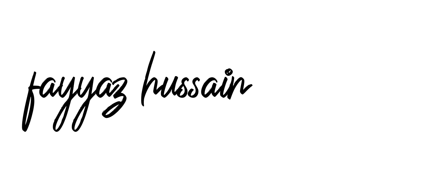 Signature of fayyaz-hussain