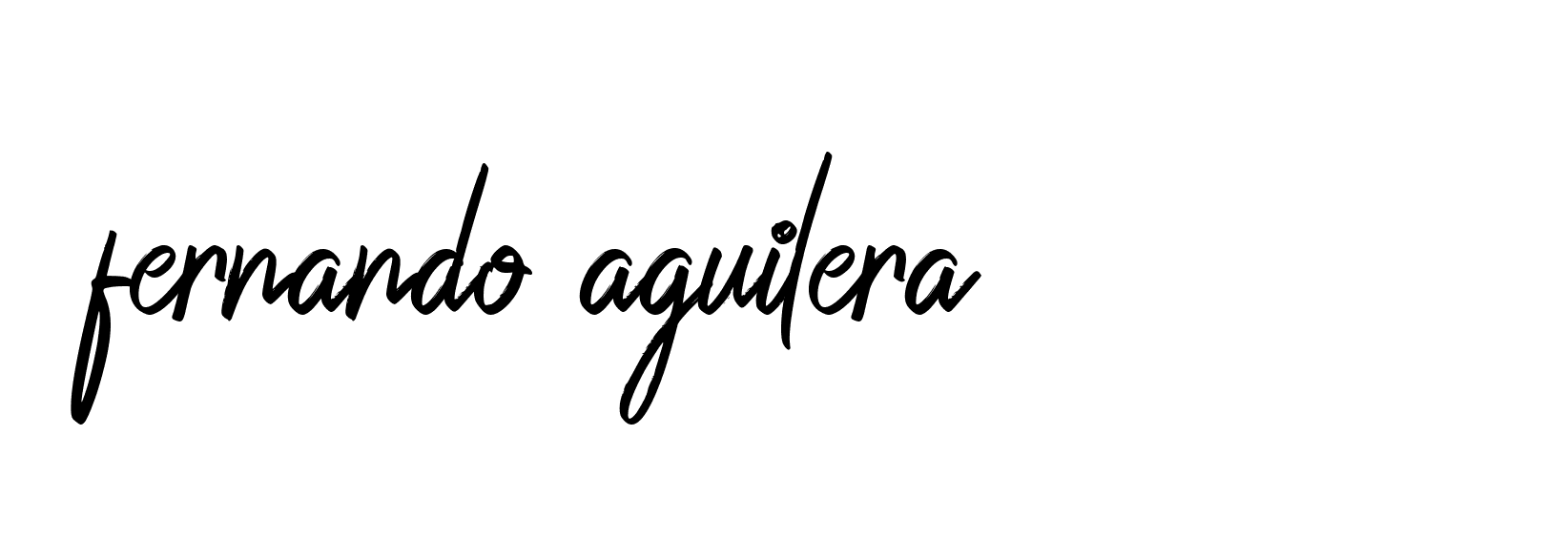 Signature of fernando-aguilera