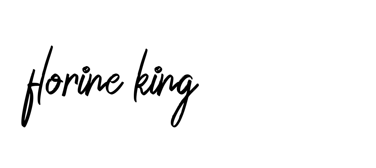 Signature of florine-king