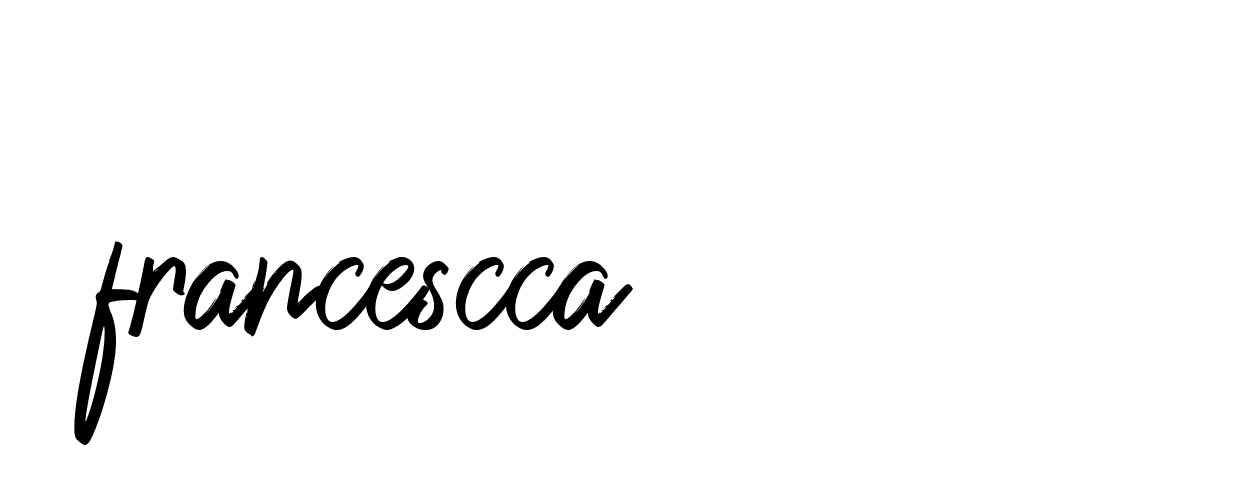 Signature of francescca