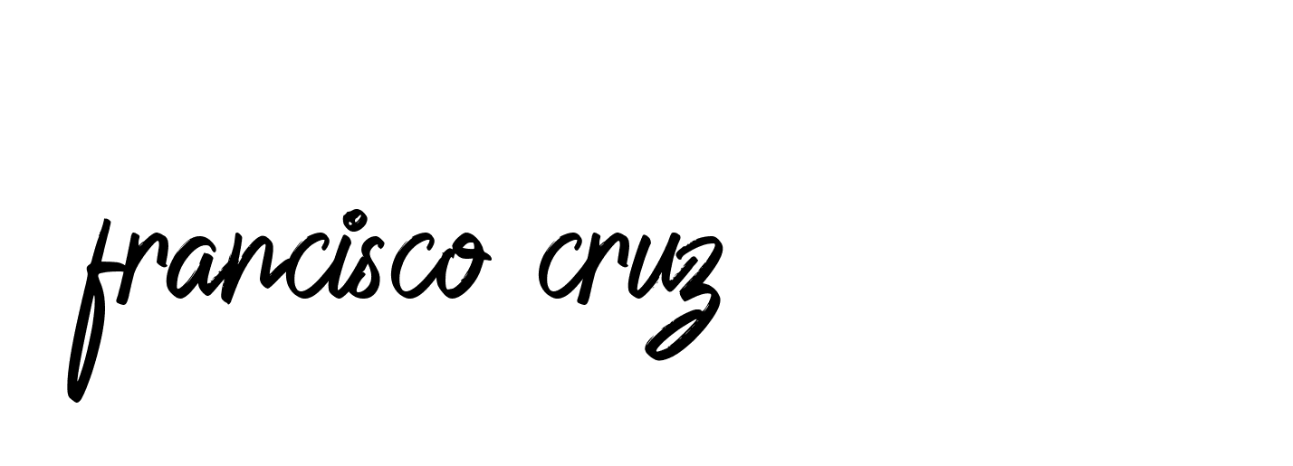 Signature of francisco-cruz