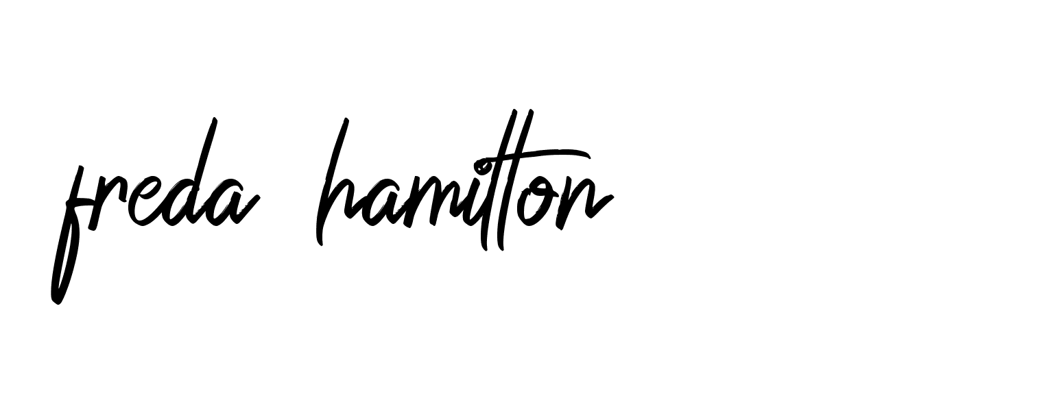 Signature of freda--hamilton