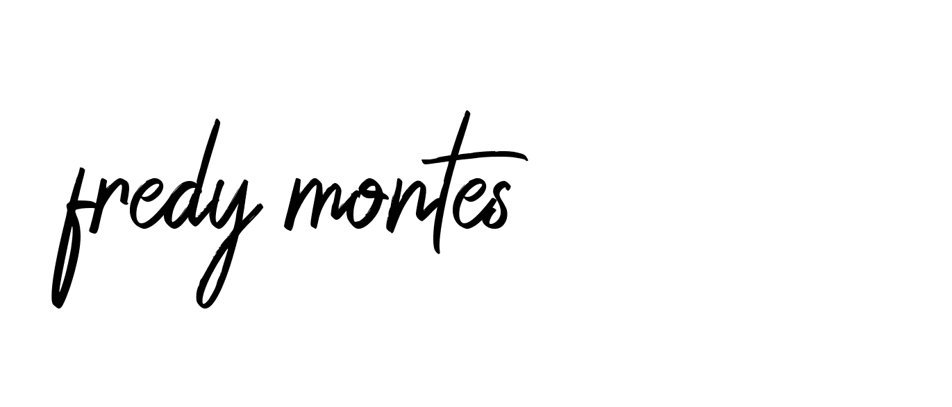 Signature of fredy-montes