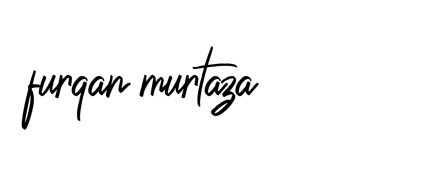 Signature of furqan-murtaza