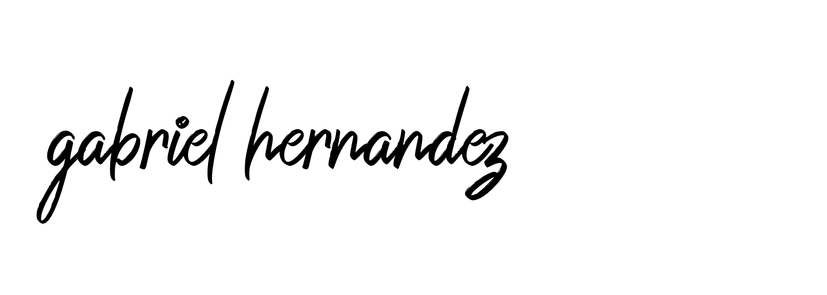 Signature of gabriel-hernandez