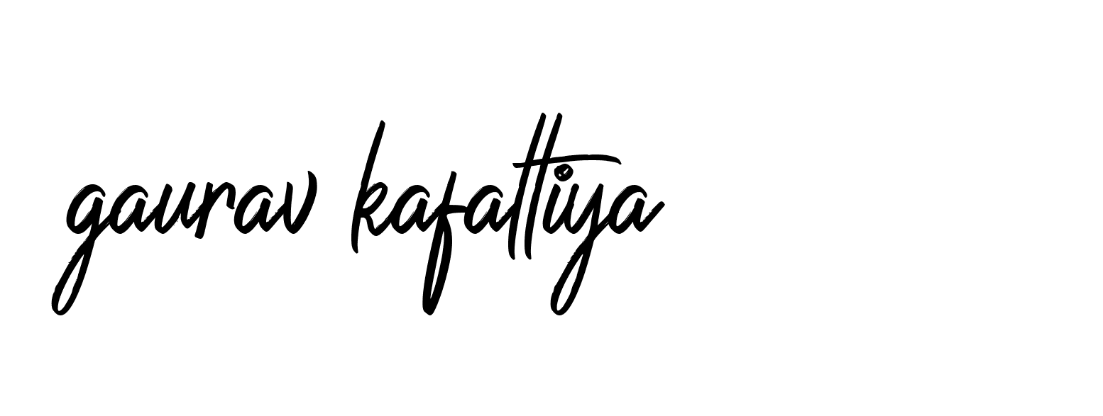 Signature of gaurav-kafaltiya