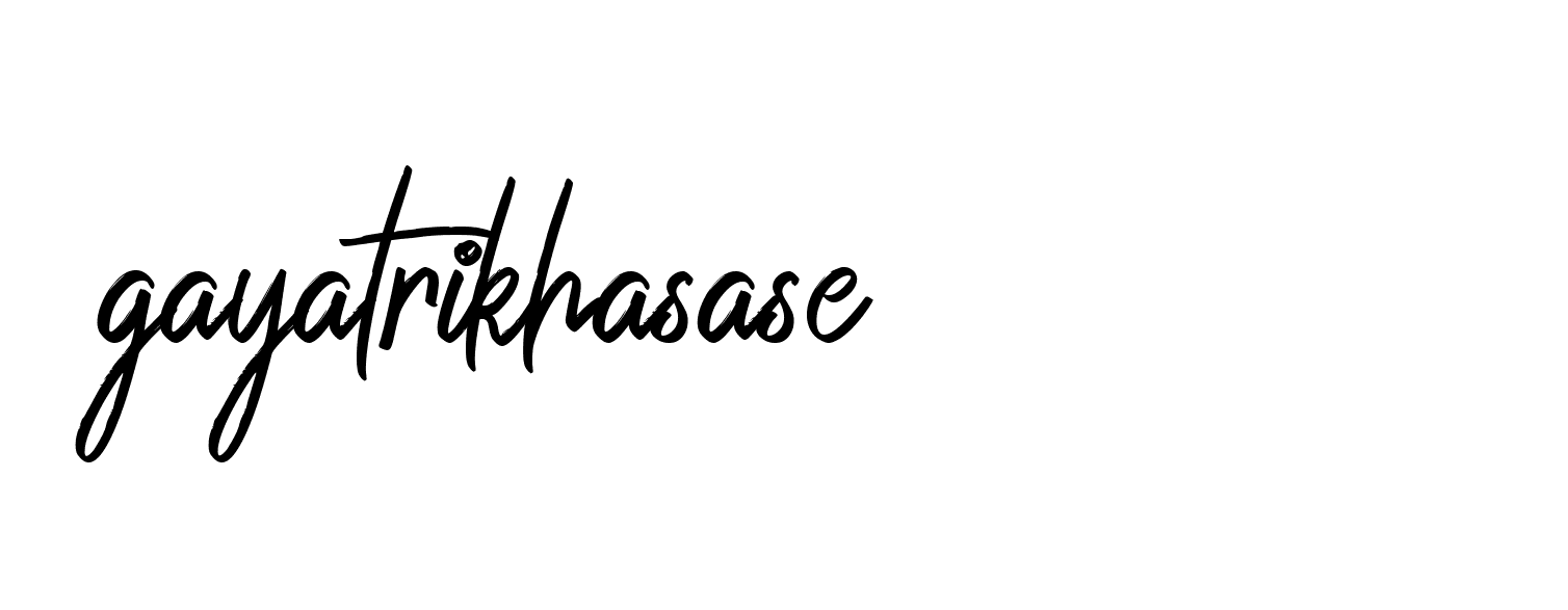 Signature of gayatrikhasase-