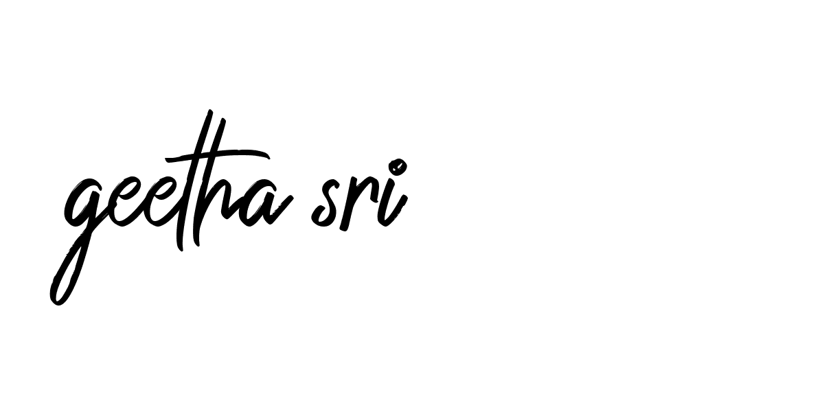 Signature of geetha-sri