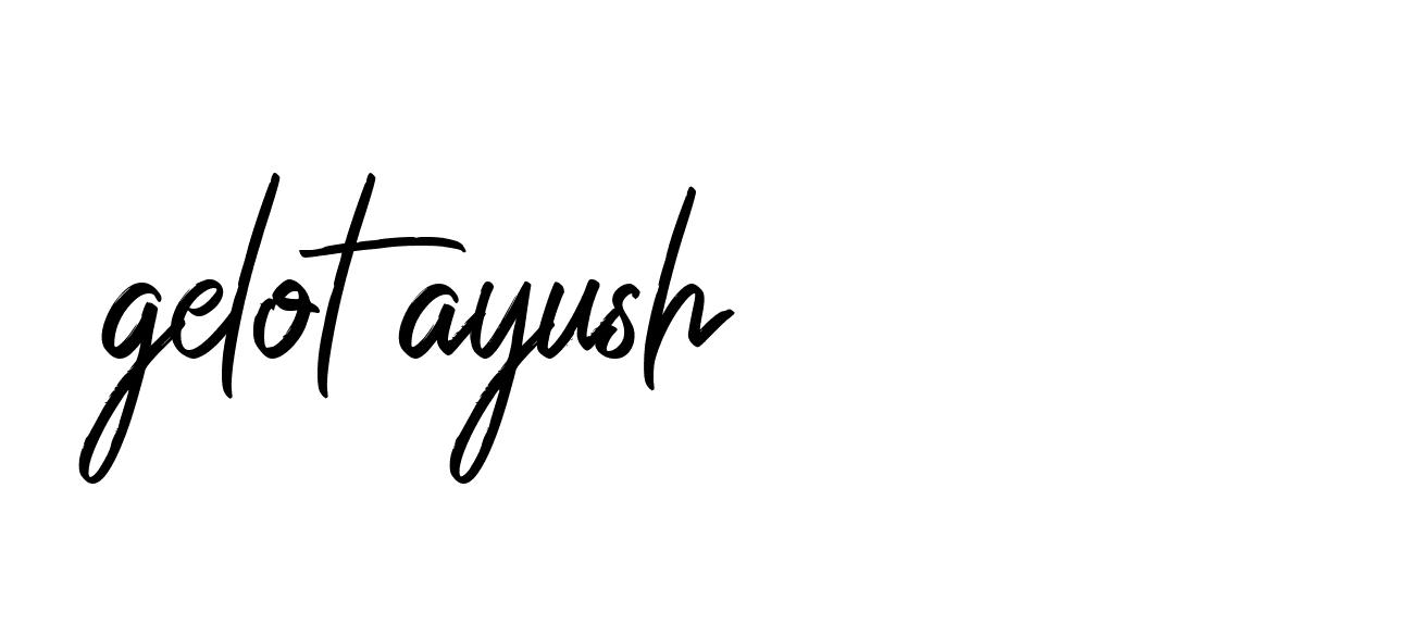 Signature of gelot-ayush