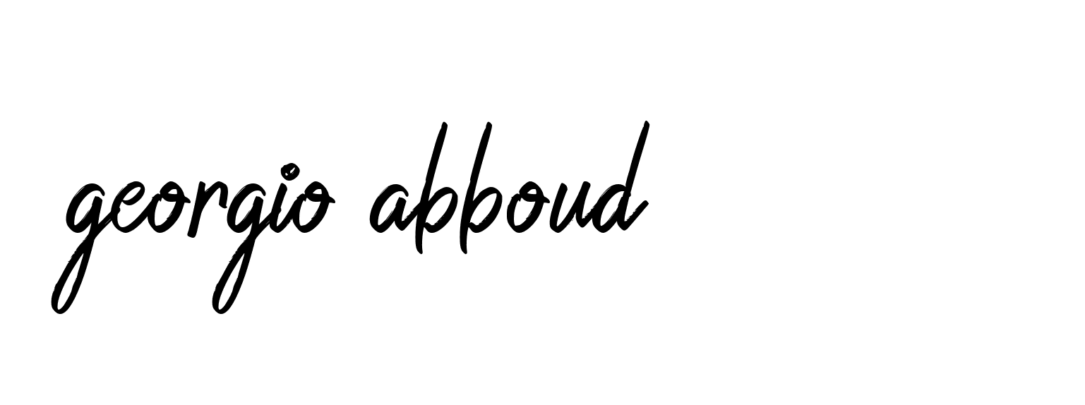 Signature of georgio-abboud