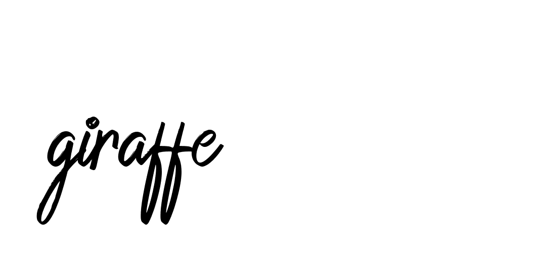 Signature of giraffe