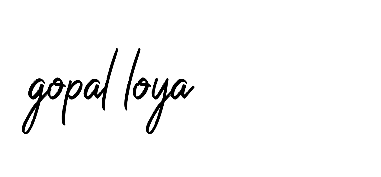 Signature of gopal-loya