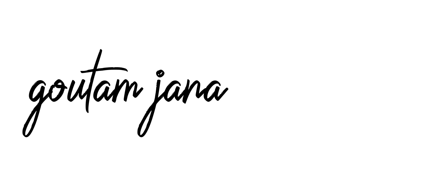 Signature of goutam-jana-