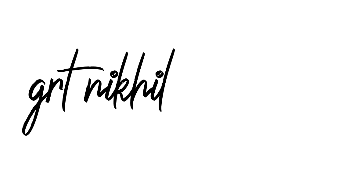 Signature of grt-nikhil