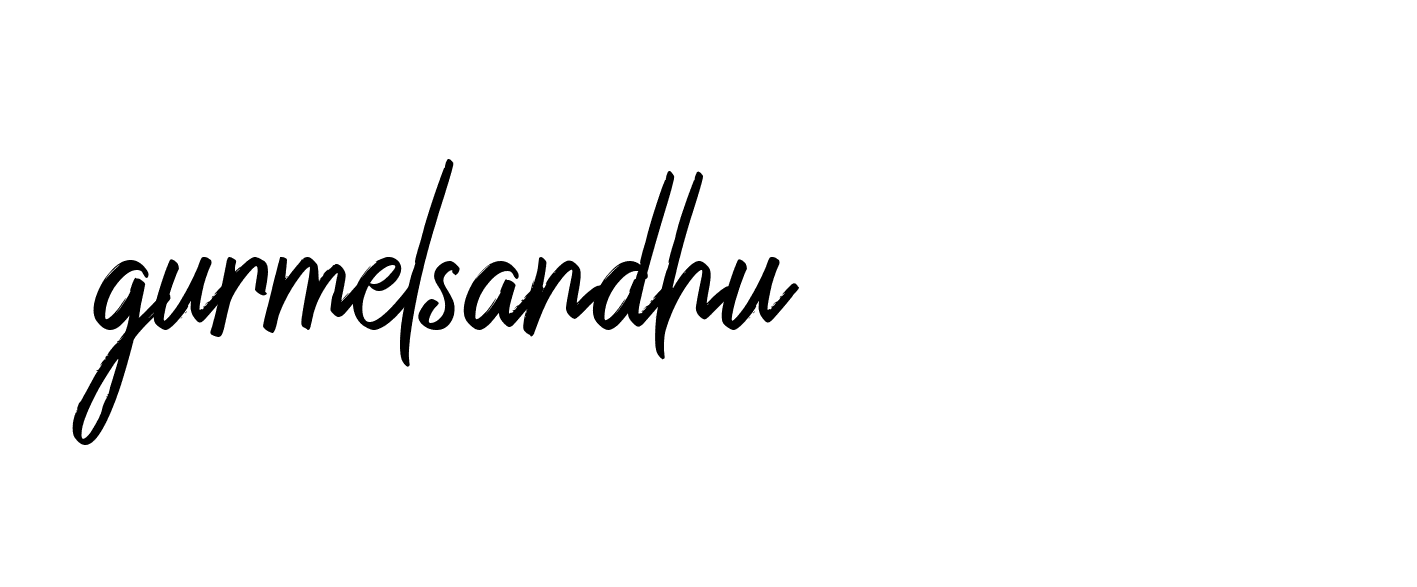 Signature of gurmelsandhu