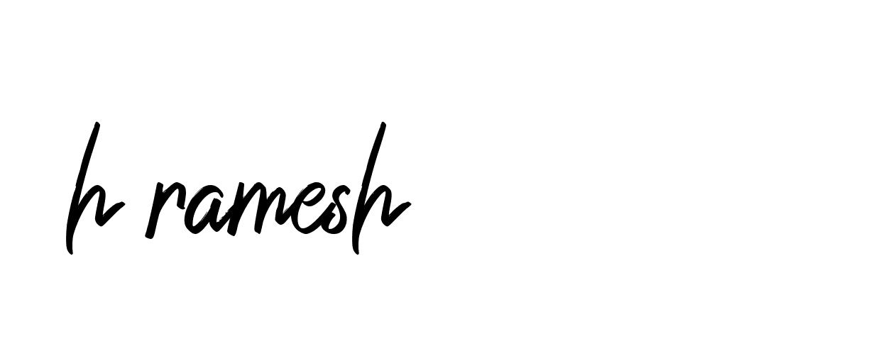 Signature of h-ramesh-