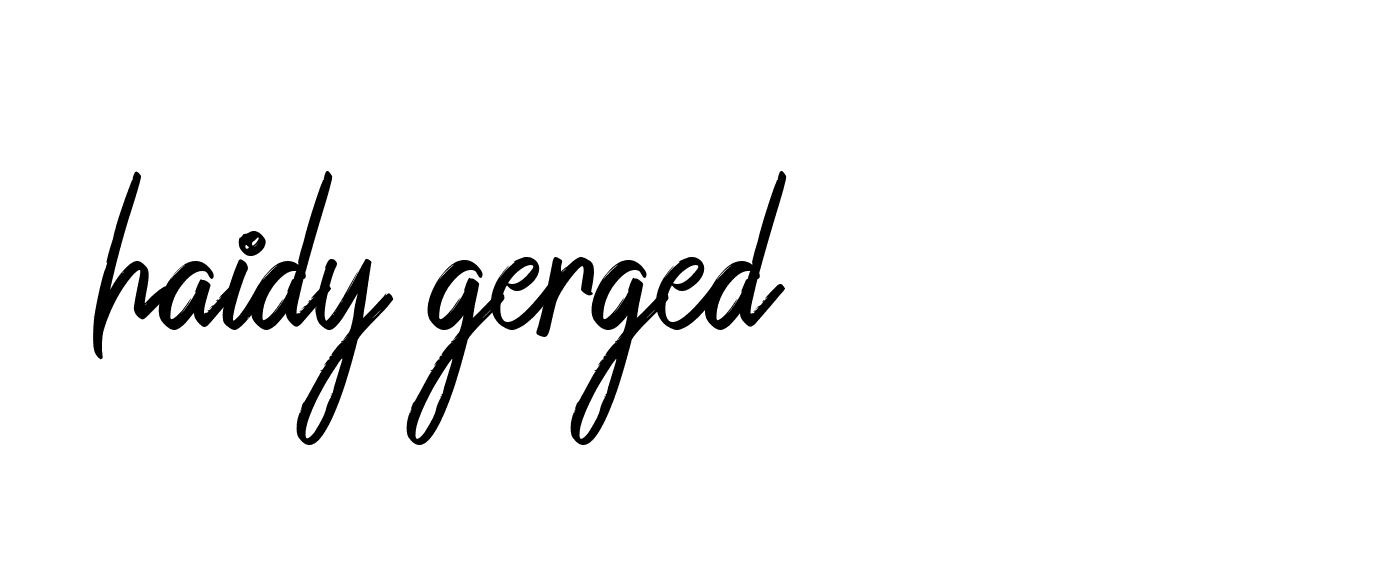 Signature of haidy-gerged