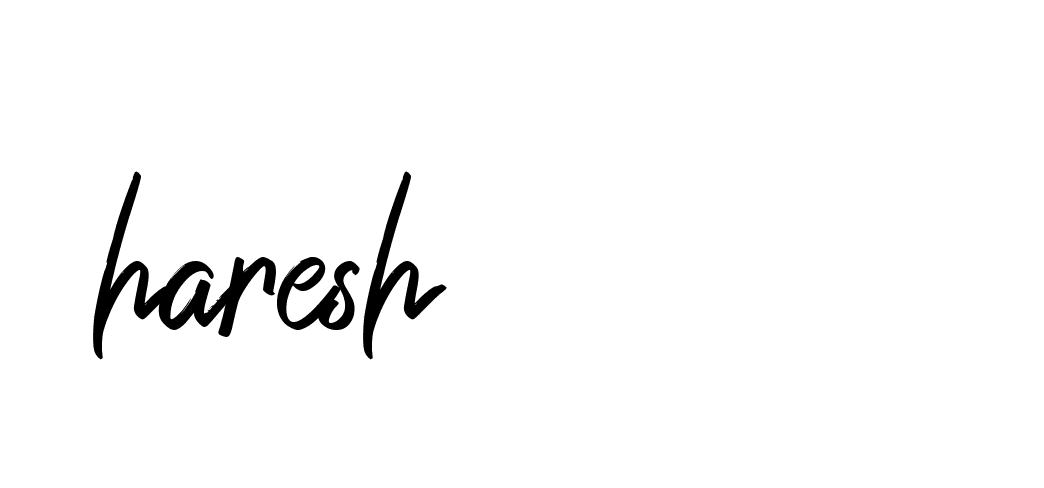 Signature of haresh