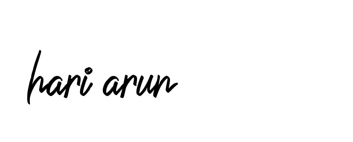 Signature of hari-arun