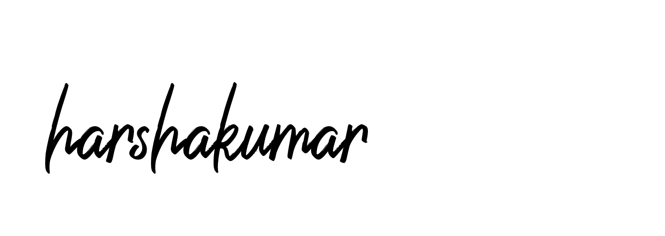 Signature of harshakumar