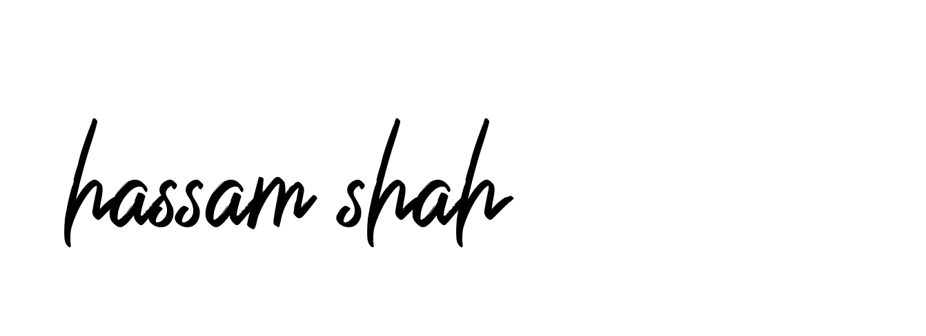 Signature of hassam-shah