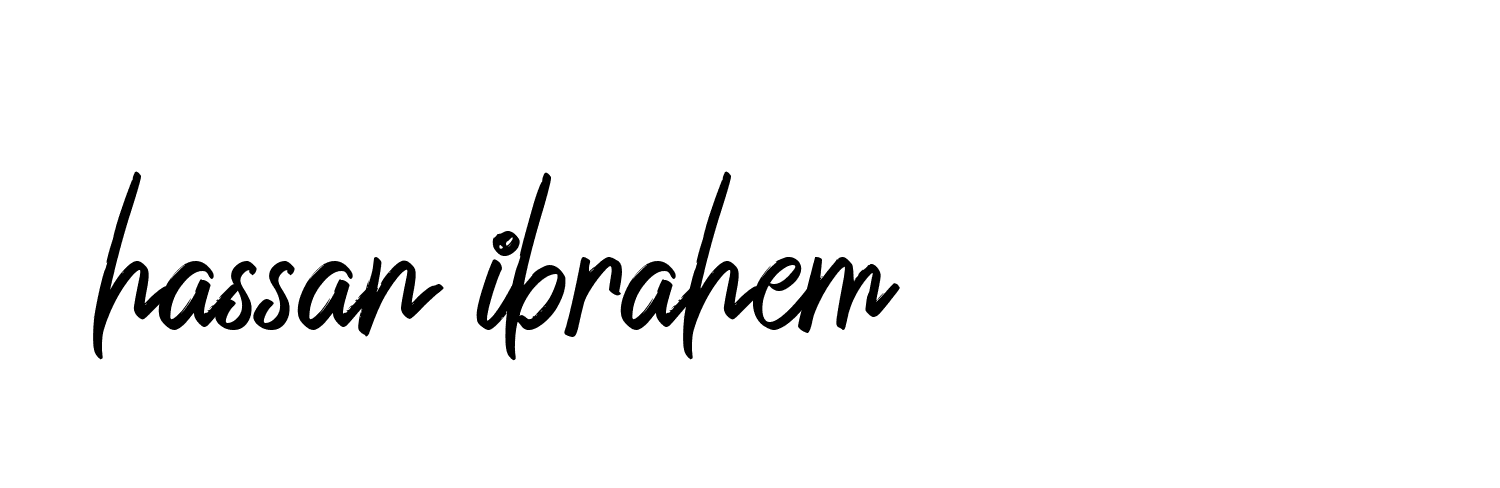 Signature of hassan-ibrahem