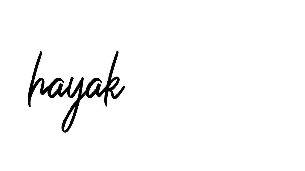 Signature of hayak