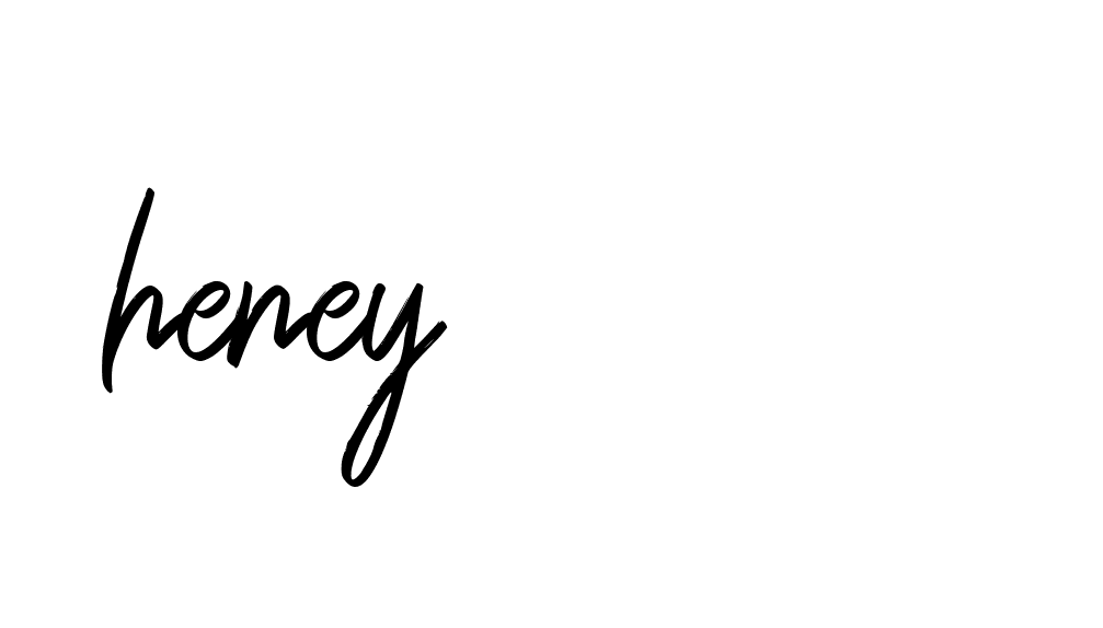 Signature of heney