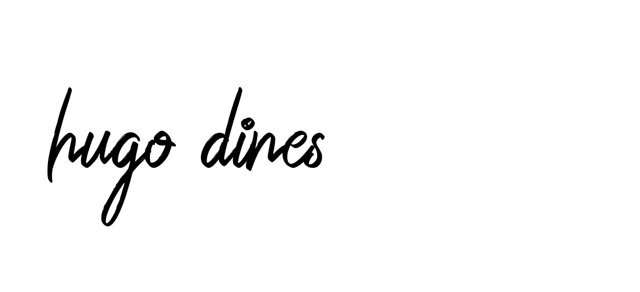 Signature of hugo-dines