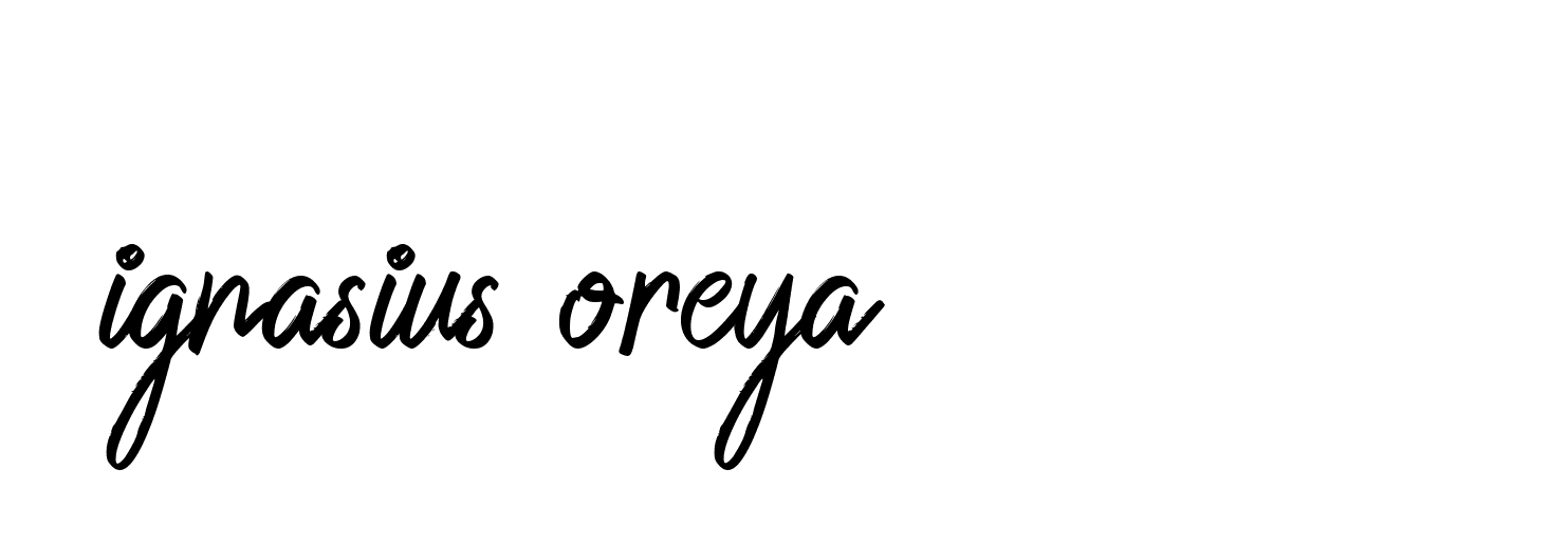 Signature of ignasius-oreya-