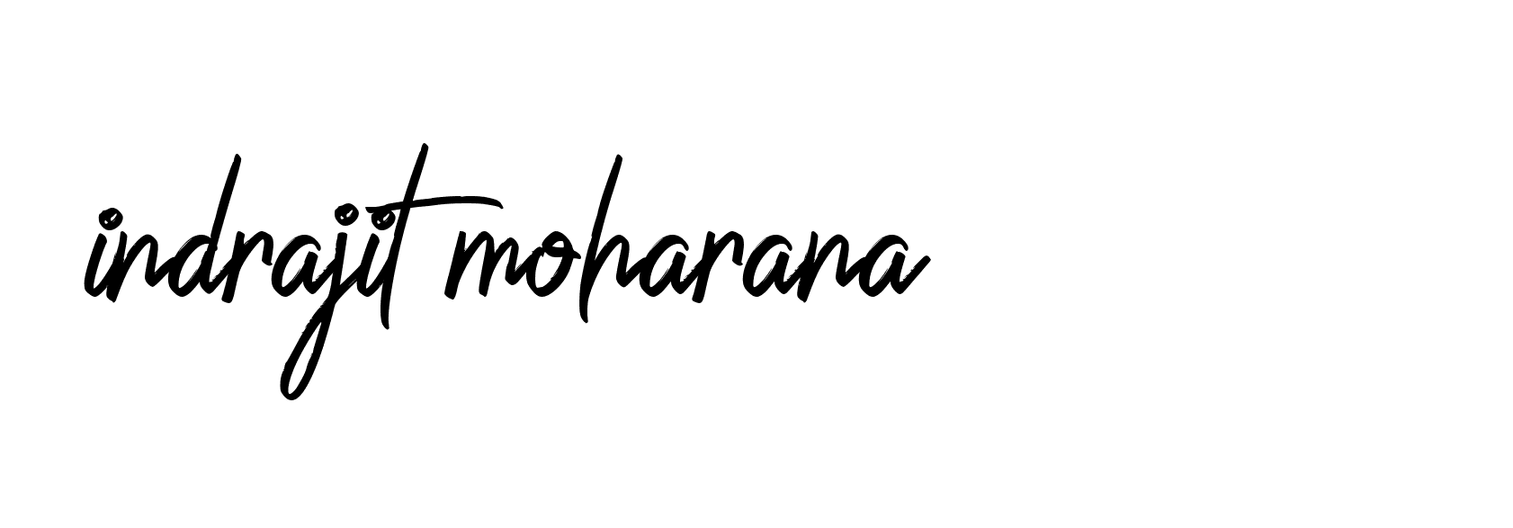 Signature of indrajit-moharana-