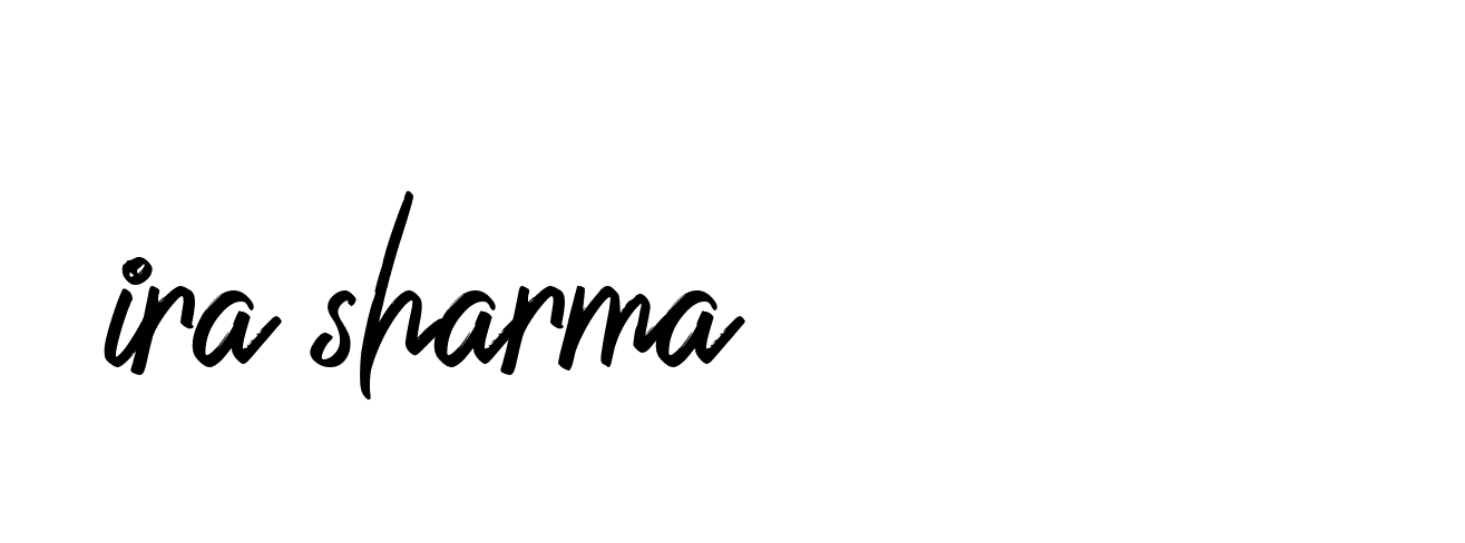 Signature of ira-sharma-