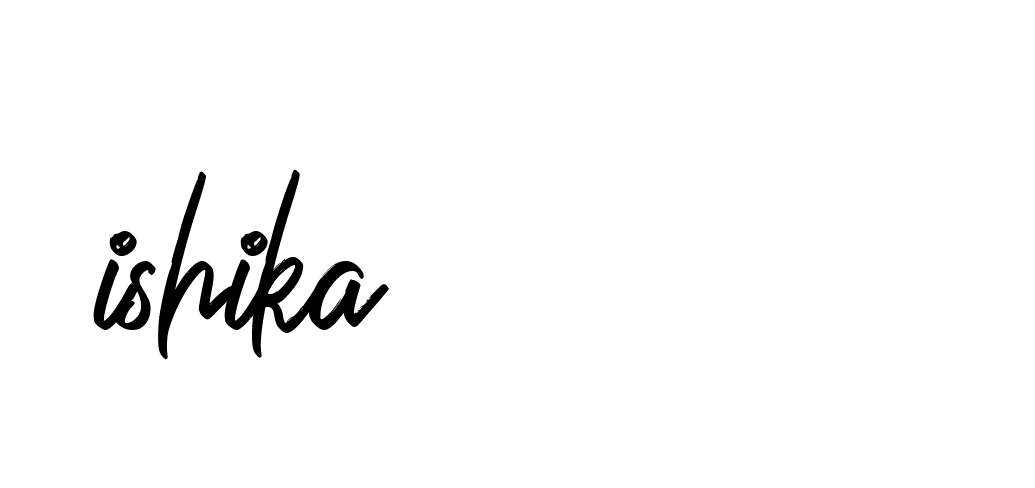 Signature of ishika-