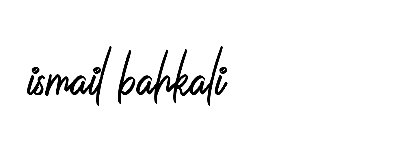 Signature of ismail-bahkali