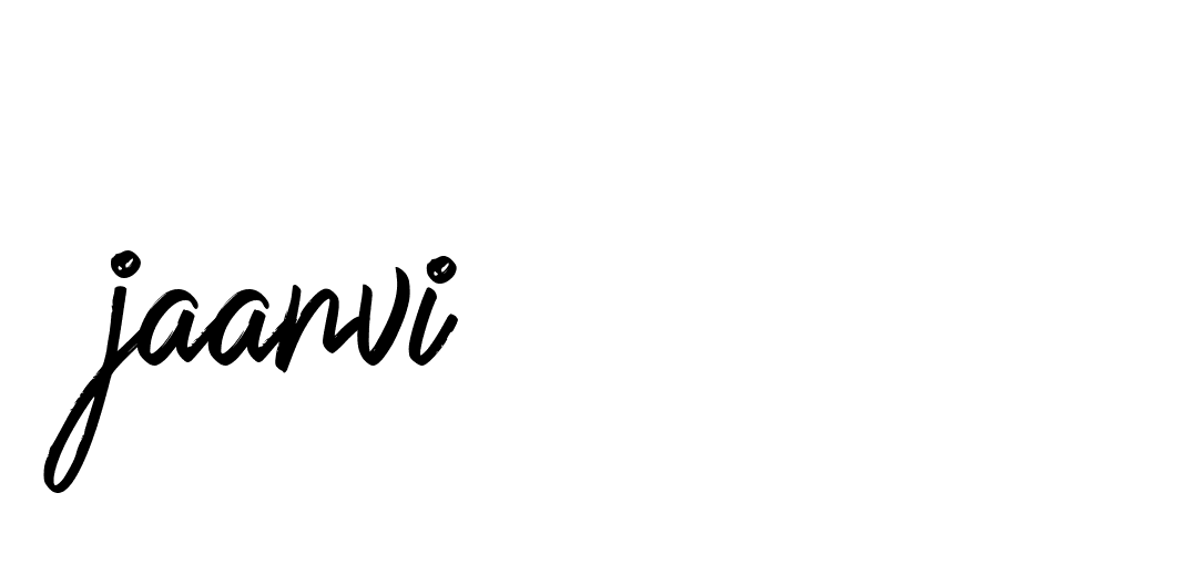 Signature of jaanvi