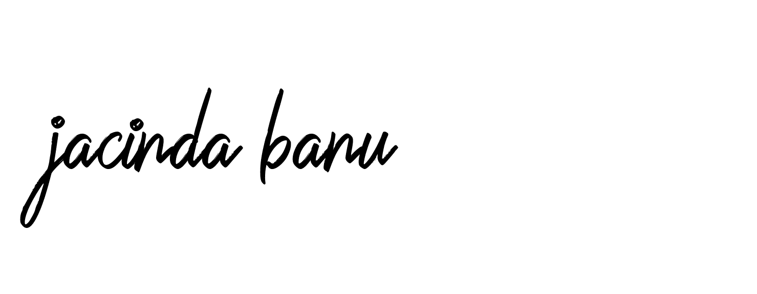 Signature of jacinda-banu-