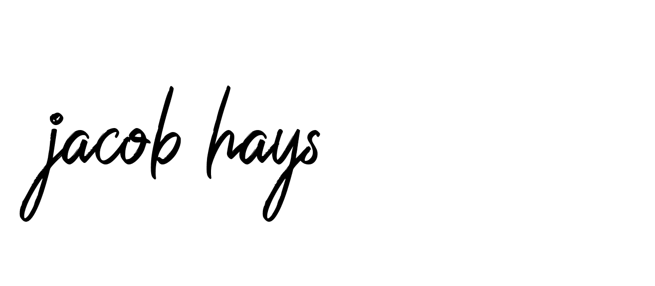 Signature of jacob-hays