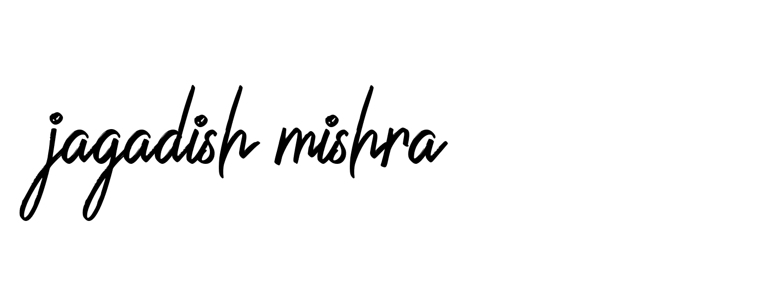 Signature of jagadish-mishra