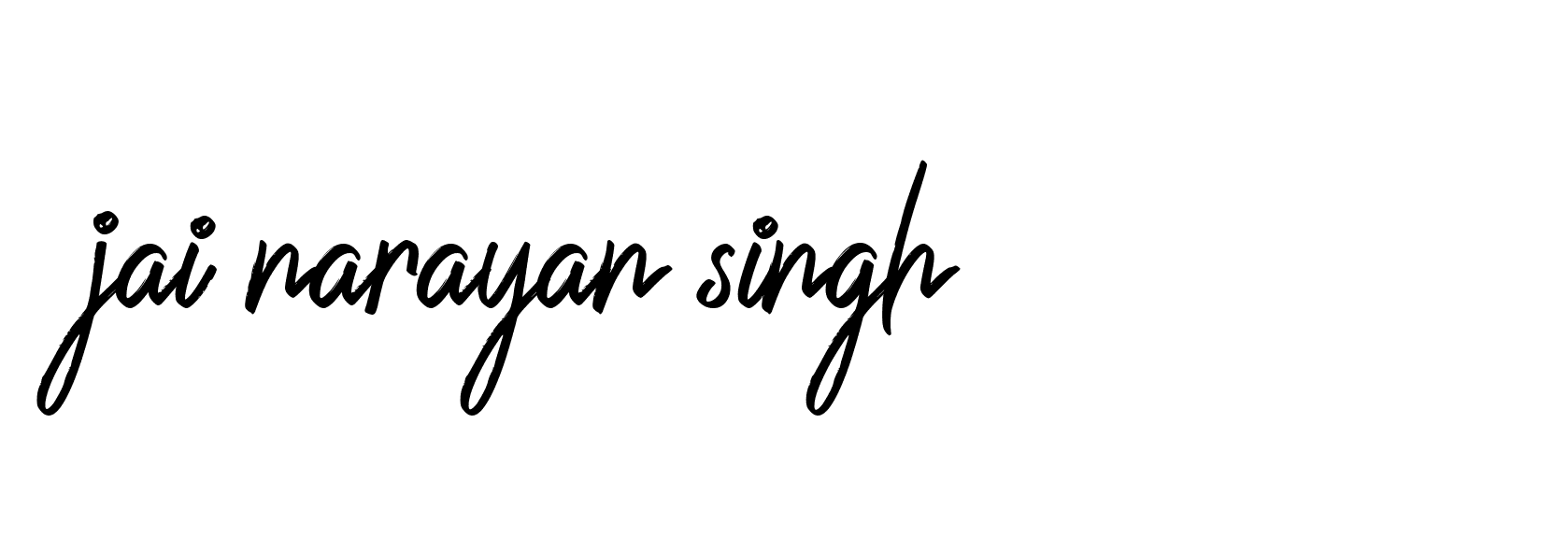 Signature of jai-narayan-singh