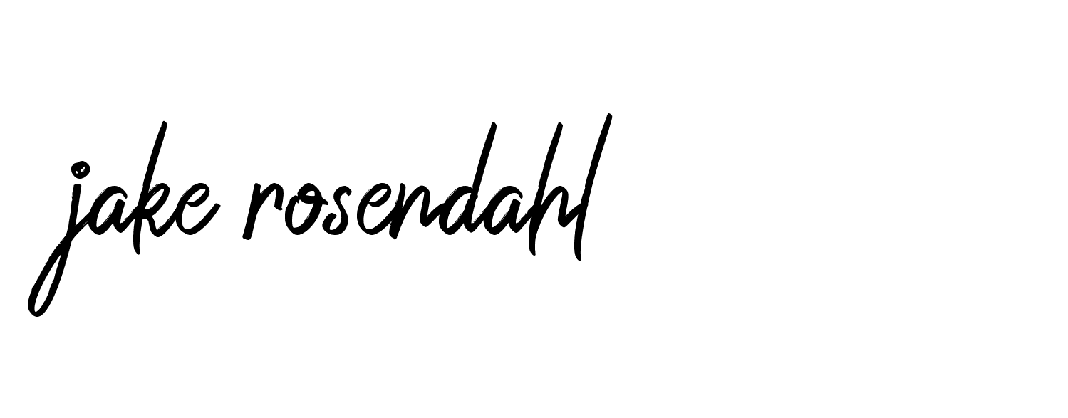 Signature of jake-rosendahl