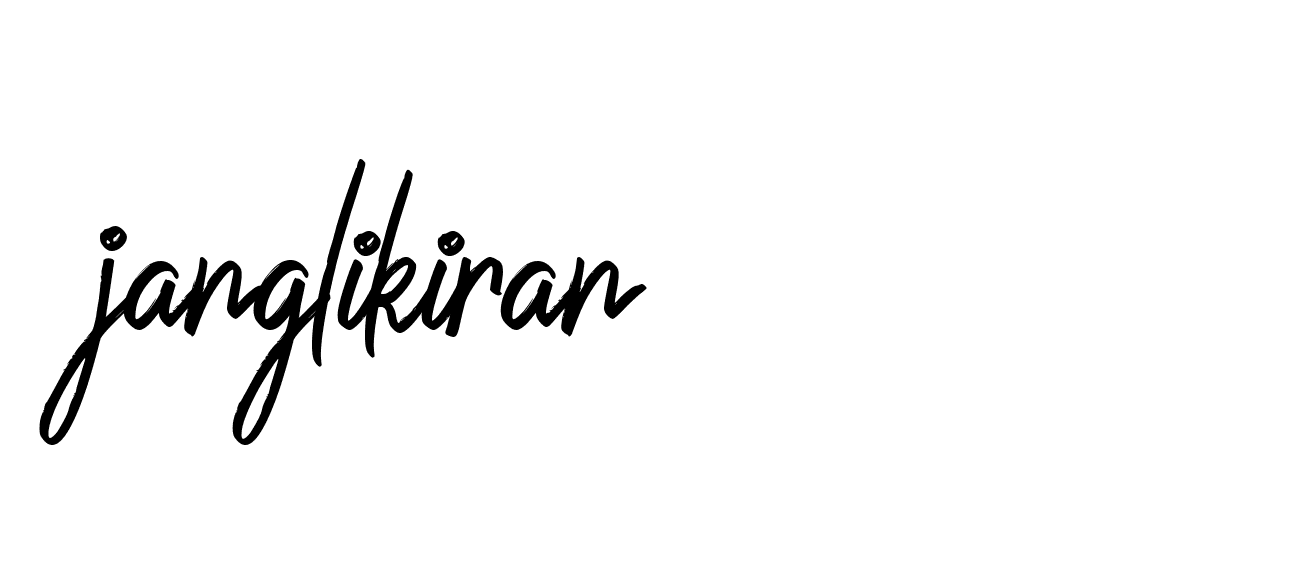 Signature of janglikiran