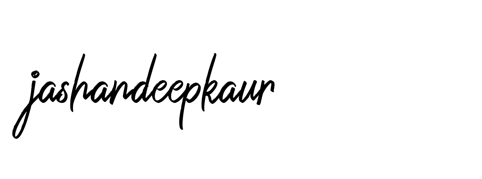 Signature of jashandeepkaur