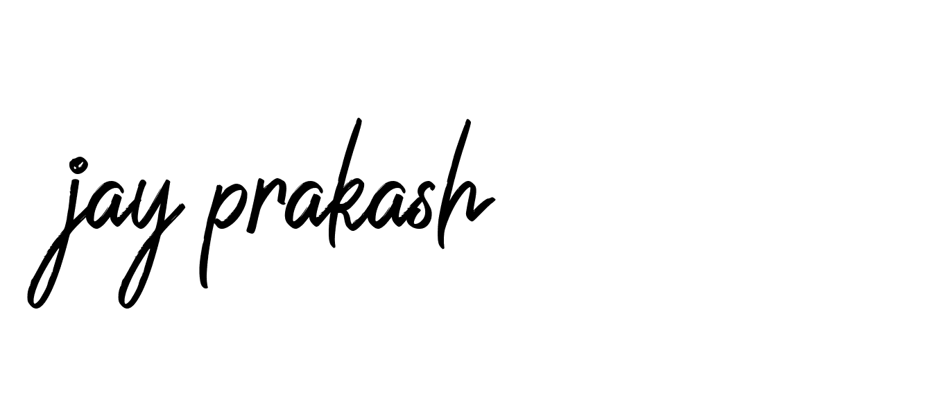 Signature of jay-prakash