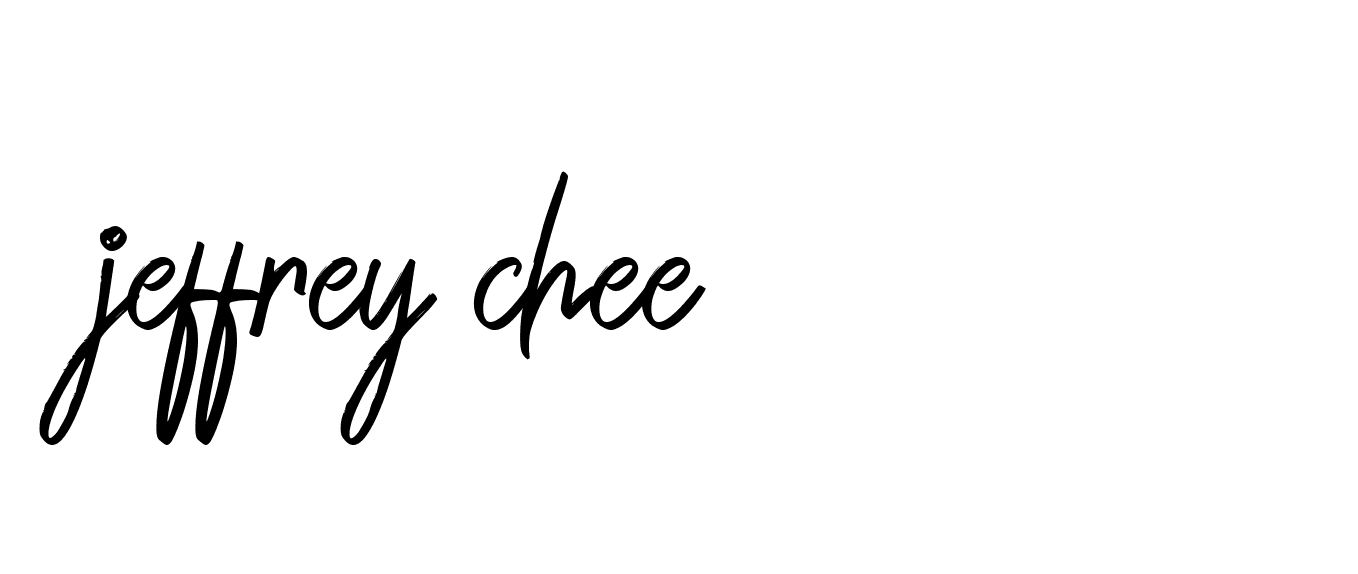 Signature of jeffrey-chee