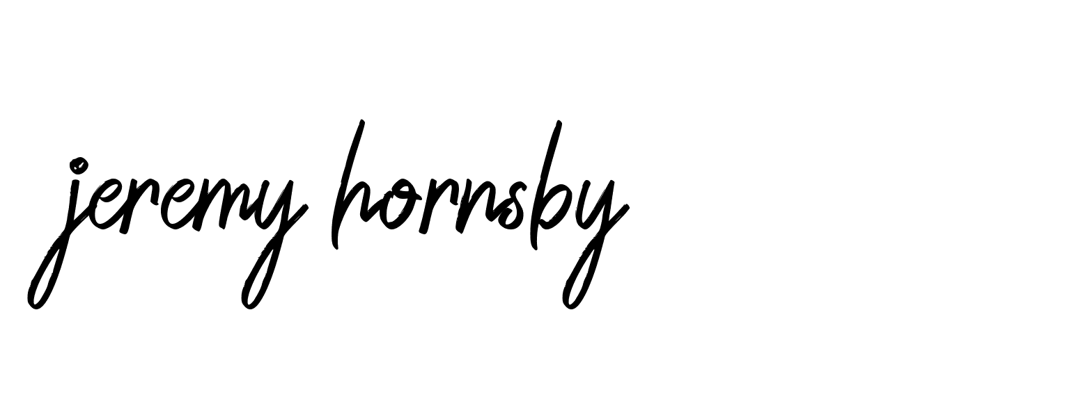 Signature of jeremy-hornsby