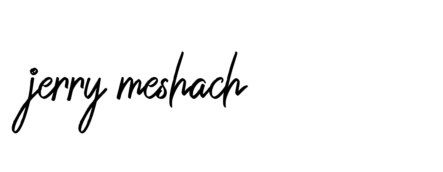 Signature of jerry-meshach