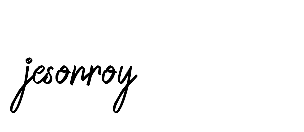 Signature of jesonroy