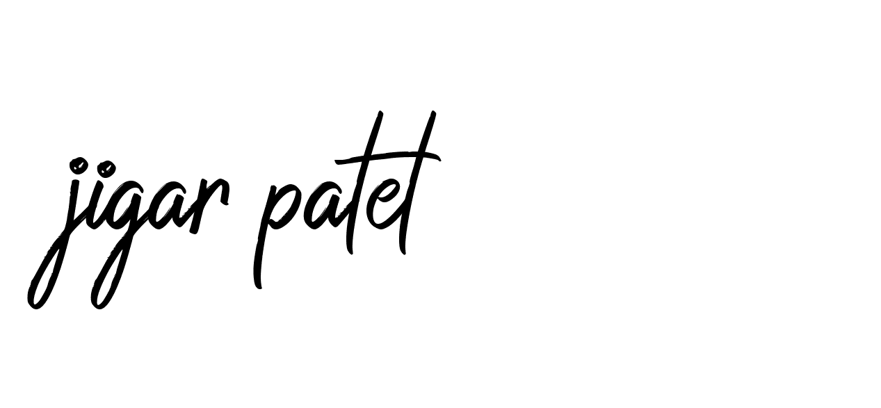 Signature of jigar-patel